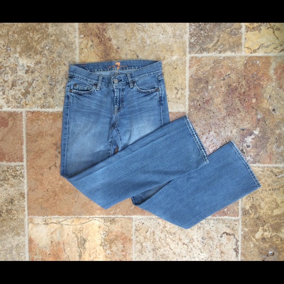 7 For All Mankind Bootcut Jeans - Size 25 - Picture 2 of 14